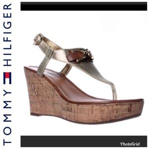 SALE🎉Tommy Hilfiger Wedge Sandals